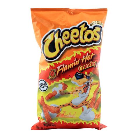 Purchase Cheetos Flamin Hot Crunchy Imported 2268g8oz Online At