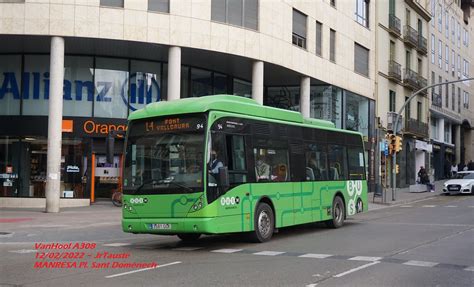 Bus Manresa Vanhool A Jr Flickr