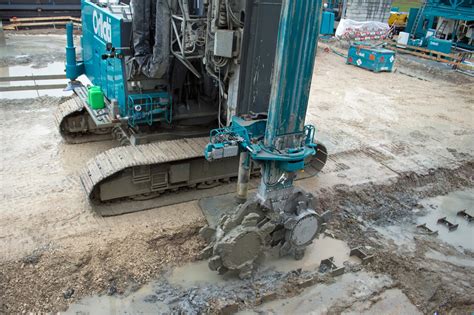 Cutter Soil Mixing Liebherr Deep Foundation