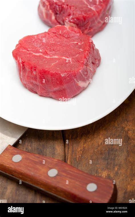 Raw Filet Mignon Hi Res Stock Photography And Images Alamy