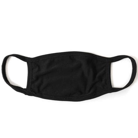 Basic Black Cotton Mask