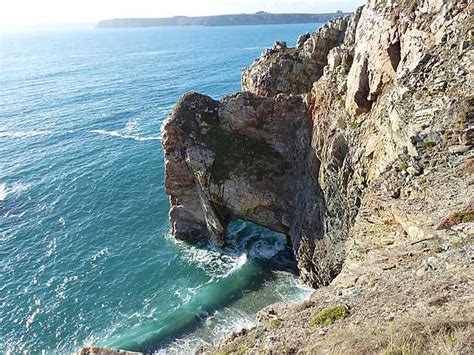 Impressionnante Et Superbe Pointe De Dinan Falaise Pointe De Dinan