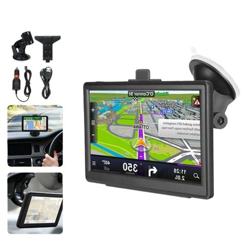 hd touch screen gps navigation system  car  truck