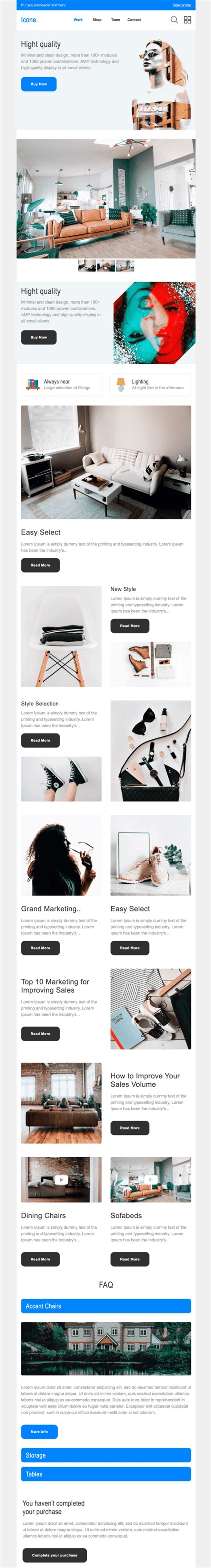 Style Icon Email Template By Full Name Stripo Email