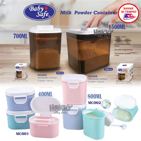 Jual Baby Safe Milk Powder Container Babysafe Kontainer Tempat Susu