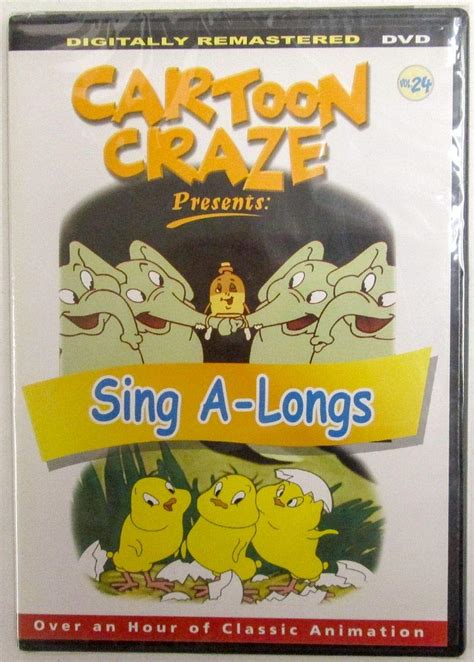 Cartoon Craze Vol 24 Presents Sing A Longs On Dvd Anime Movie