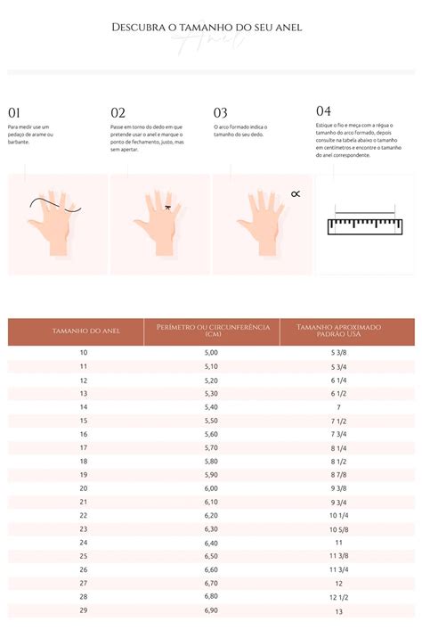 Descubra O Tamanho Do Seu Anel Ammor