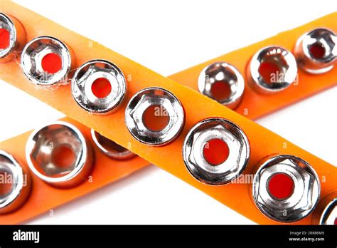 hex socket set isolated  white background stock photo alamy