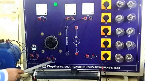 Swinburne S Test For Dc Shunt Motor 1hp Better Audio Quality YouTube