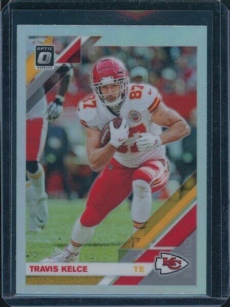 Donruss Optic Holo Travis Kelce Chiefs Sp Ebay