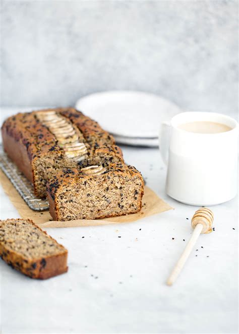 Healthy Honey Flax Tahini Banana Bread Ambitious Kitchen