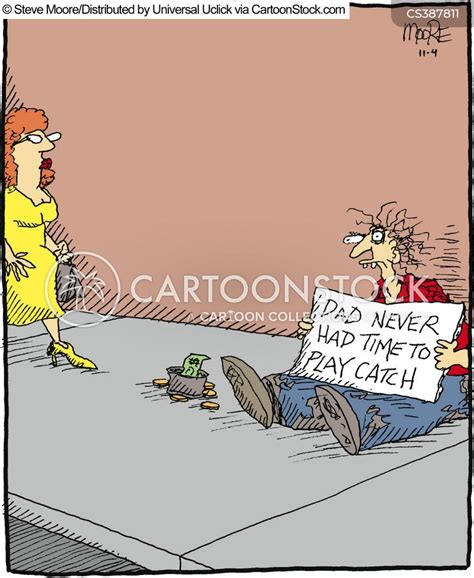 Street Beggar Cartoons and Comics - funny pictures from CartoonStock