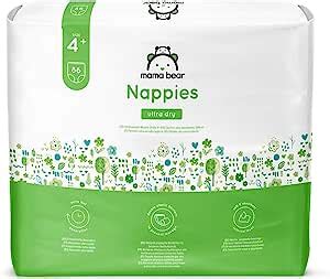 Amazon Brand Mama Bear 172 Ultra Dry Nappies Size 4 9 15 Kg