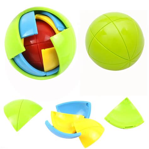 Hiinst 3d Intellectual Puzzle Ball Children Three Dimensional Assembly