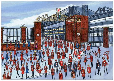 South London Artist Dan You Ll Never Walk Alone Arte E Ilustraci N