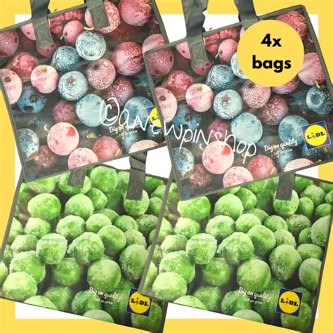 Lidl Shopping Bags Large X Insulated Chill Cool Frozen Food Shopper