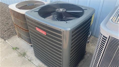 Brand New 2023 Goodman Gsxn3 5 Ton Central Air Conditioner Not Running Youtube