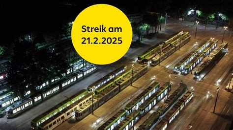 Streik Bei Der Stra Busse Und Bahnen Stehen Erneut Am Freitag Still