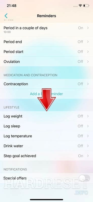 How To Manage Lifestyle Reminders In Flo Ovulation Period Tracker