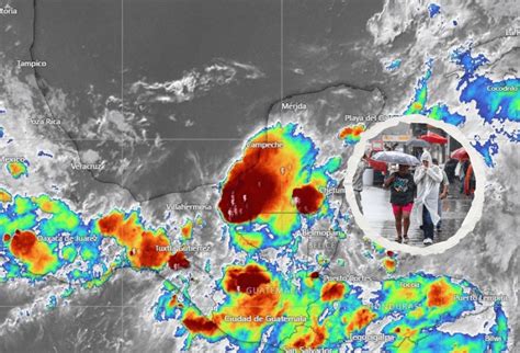 Emiten Alerta Gris por nuevo disturbio tropical que dejará lluvias para