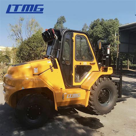 Ltmg Rough Terrain Forklift Off Road Forklift Truck T T With