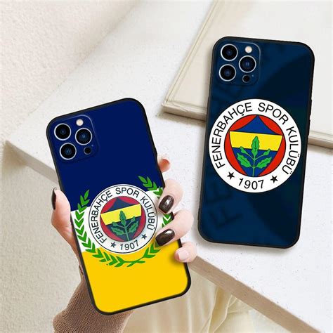 Türkiye Fenerbahçe Futbol Telefon Kılıfı iPhone 13 11 12 14 Pro XS MAX