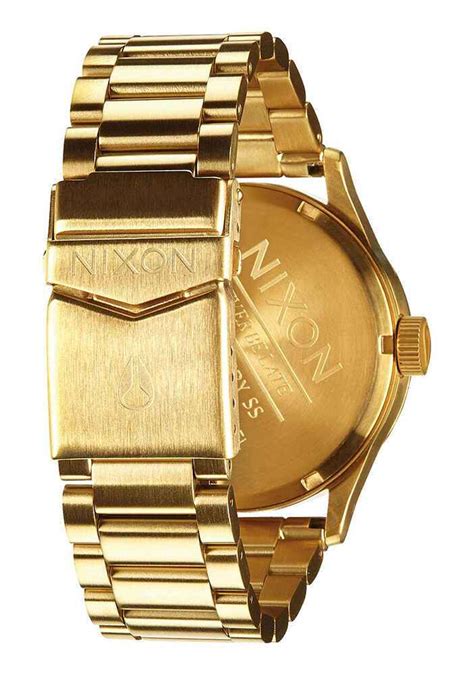 Nixon Sentry Ss All Gold Mens Watches Sequence Surf Shop Nixon S20