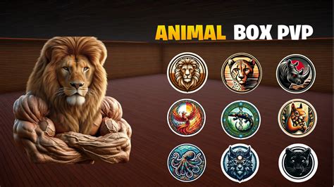 🦁 Animal Box Pvp 📦 7298 7358 5090 من ابتكار Twoody Fortnite