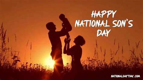 Happy National Sons Day Reply Wishes Messages 2023 Nationaldaytime