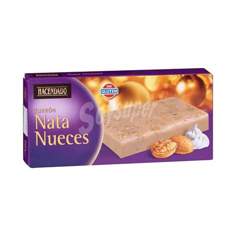 Hacendado Turr N De Nata Y Nueces Tableta G