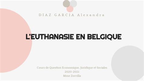 Euthanasie En Belgique FIN