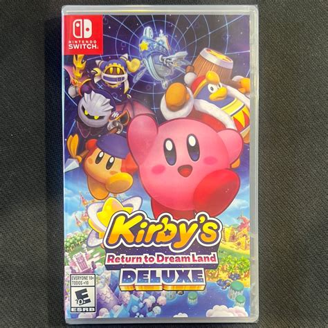 Nintendo Switch Kirbys Return To Dreamland Deluxe Brand New Sealed