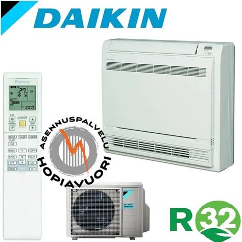 Daikin Comfora 35 ilmalämpöpumppu asennettuna