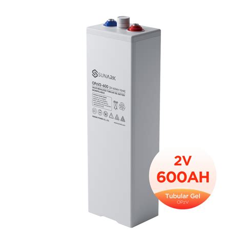 IEC60896 Sunark Opzv 2V 600ah Battery 800ah 1200ah Gel Energy Store