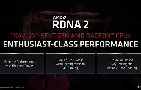 AMD reveals RDNA 2 to come this year with 50% improved perf-per-watt, teases RDNA 3 in the ...