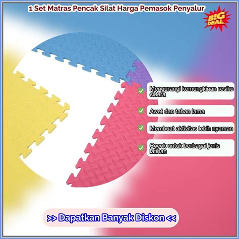 1 Set Matras Pencak Silat Harga Pemasok Penyalur By Alat Lompat