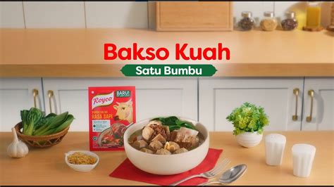 Resep Bakso Kuah Satu Bumbu Royco Kurban Berkah Idul Adha YouTube