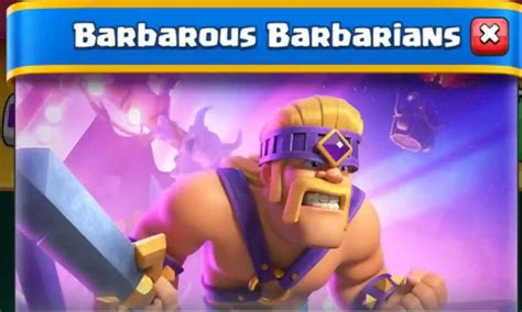 BEST Barbarous Barbarians Deck In Clash Royale Card Evolution Update