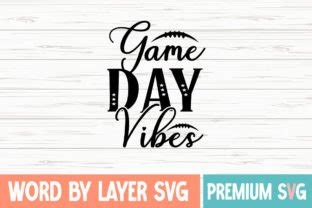 Game Day Vibes SVG Graphic By EmDGraphic Creative Fabrica