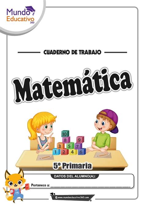 Cuaderno De Matem Tica Primaria Full Ejercicios Mundo Educativo