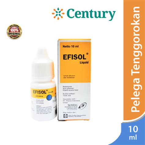 Jual EFISOL LIQUID 10ML OBAT SARIAWAN PANAS DALAM STOMATITIS