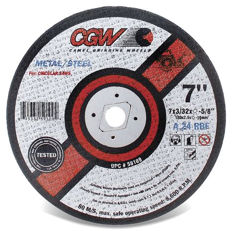 7 Circular Saw Wheels Cutting Wheels Cgw Abrasives