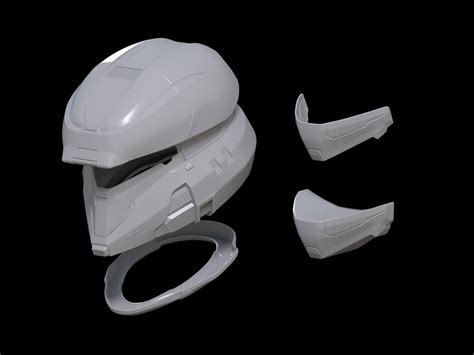 Halo Infinite Celox Helmet D Print File D Model D Printable Cgtrader