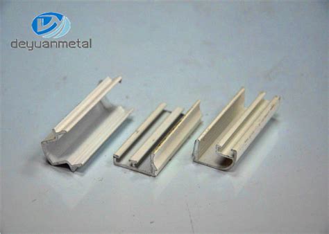 White Powder Coating Aluminum Extrusion Profile For Windows Alloy 6063 T5