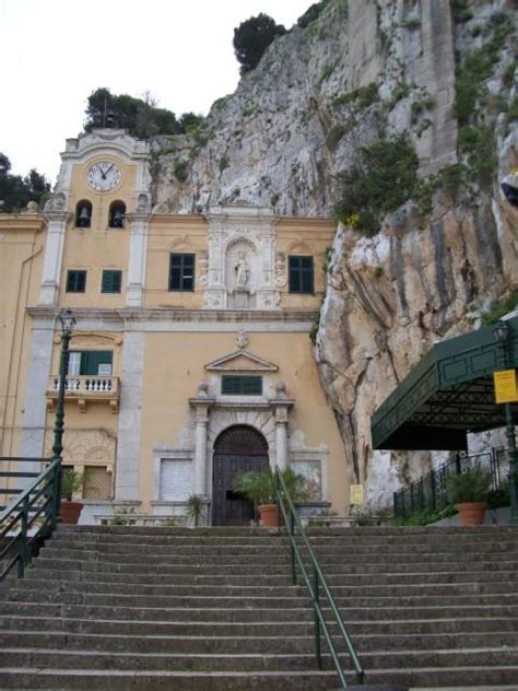 The Sanctuary Of Saint Rosalia On Monte Pellegrino Palermo The