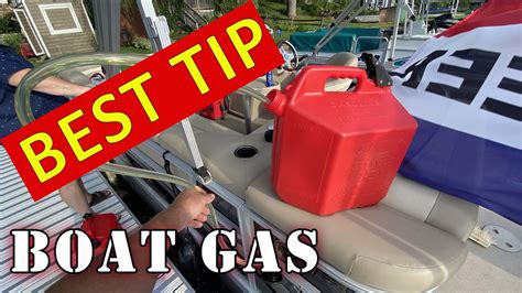 Best Tip To Fill Boat With Gas Siphon Gas The Easy Way Youtube