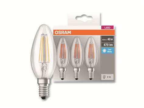 Osram Led Lampe Base Classic B E Eek E W Lm K