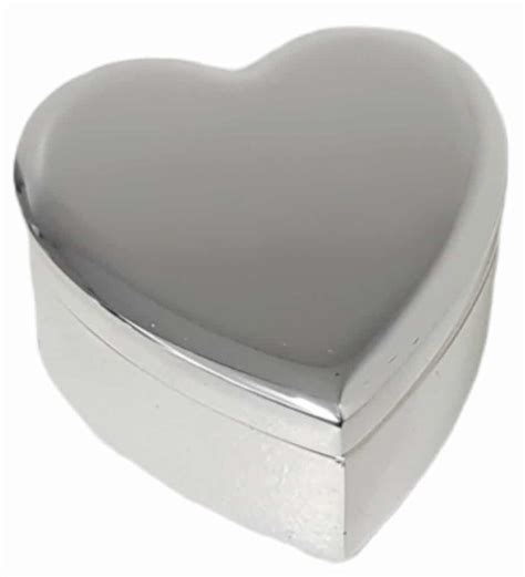 Silverplated Heart Trinket Box Mr Fix It Wholesale