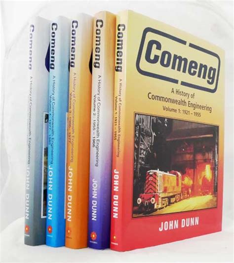 Comeng A History of Commonwealth Engineering (Vols 1 to 5 complete ...