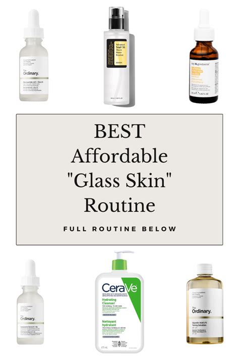 BEST Affordable “Glass Skin” Routine – Tayler Fish